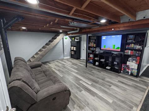 24 Basement Game Room Ideas For 2022 Displate Blog Garage Game Rooms
