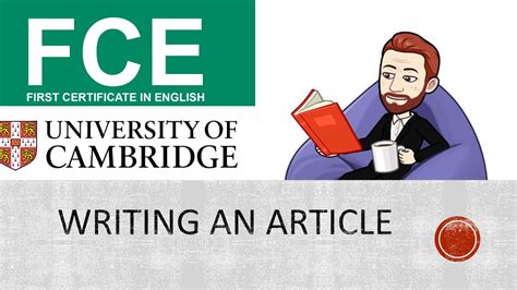 HOW TO WRITE AN FCE ARTICLE YouTube