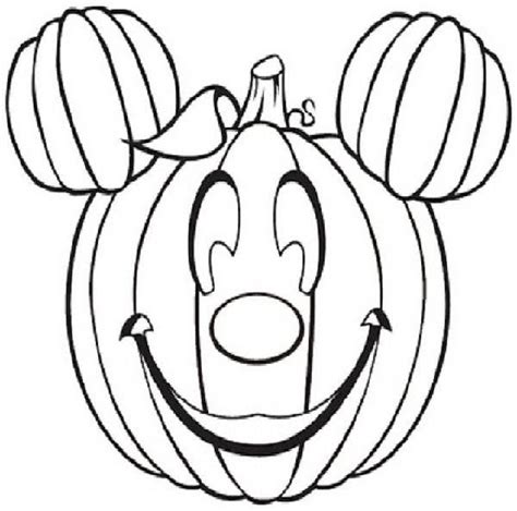 Mickey Mouse Halloween Coloring Pages | Halloween coloring pages
