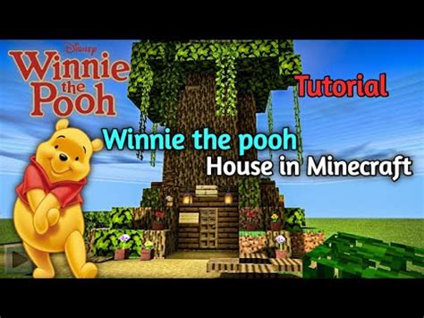 How To Make Winnie The Pooh House In Minecraft Tutorial Unique Gamer