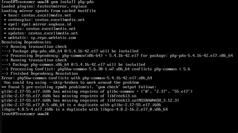 I'm having a tough time trying to get passed a yum transaction check error and cannot update packages on my centos 6.6 64bit system. linux - How to uninstall an older PHP version from centOS7 ...