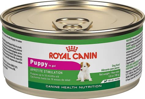 ROYAL CANIN Puppy Appetite Stimulation Canned Dog Food, 5.8-oz, pack of 12 - Chewy.com
