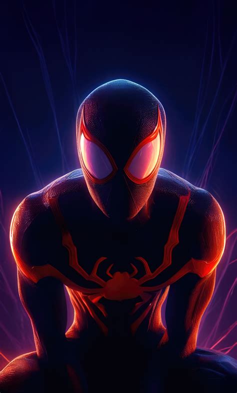 1280x2120 Miles Morales Web Of Shadows Iphone 6 Hd 4k Wallpapers