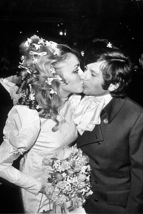 Lovely Photos Of Sharon Tate And Roman Polanski On Their Wedding Day