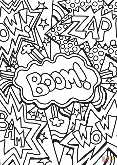 Printable Pop Coloring Pages