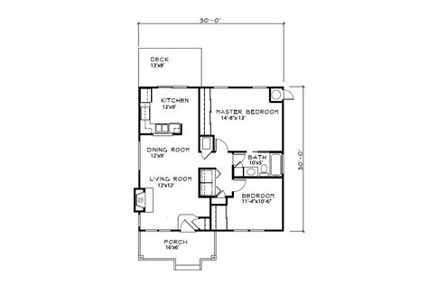 Cottage Style House Plan 2 Beds 1 Baths 900 Sqft Plan 515 19