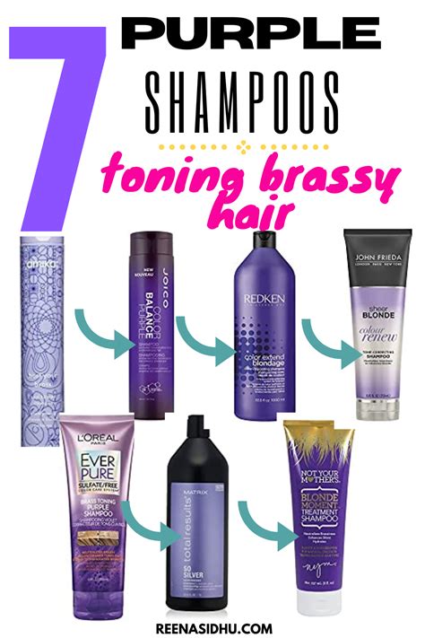 7 Purple Shampoo For Toning Brassy Hair Brassy Hair Purple Shampoo