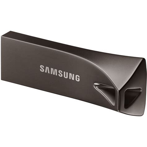 Samsung Bar Plus 256 Gb Usb 31 Type A Flash Drive Titanium Grey