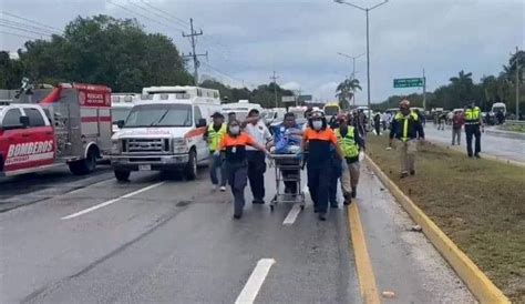 Accidente En Tulum Mueren Cinco Argentinos Y Un Mexicano