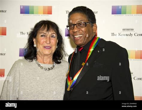 Herbie Hancock And His Wife Gigi Hancock Arrive For The Formal Artists Dinner Honoring The