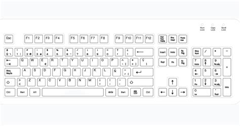 Spanish Keyboard Keyboard Layouts KeySource Laptop Keyboards And DC Jacks