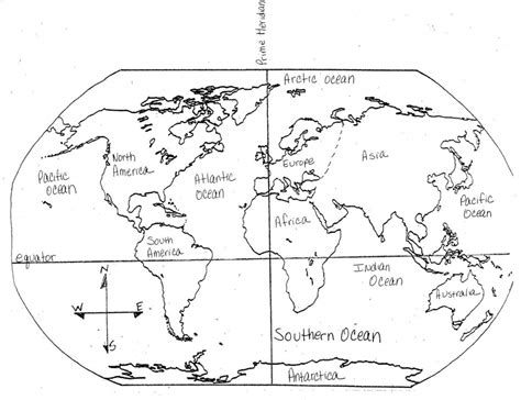 Continents And Oceans Map Quiz Printable Printable Maps