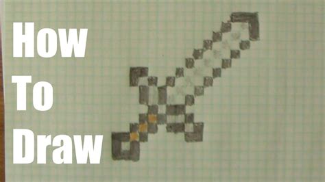 The game, which made in a very unusual manner, quickly gained popularity among gamers and has become one of the most famous and favorite games in the world. How To Draw a Minecraft Sword - YouTube
