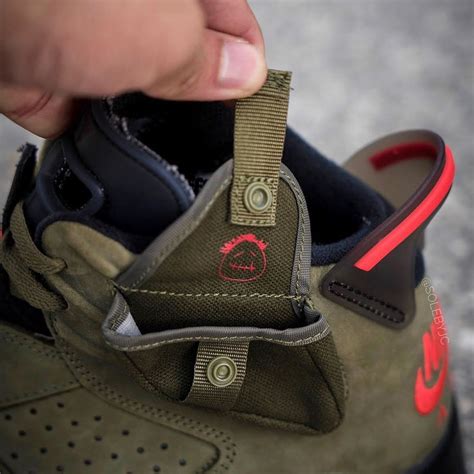 Travis Scotts Air Jordan 6 Features A Stash Pocket And Glow In The Dark