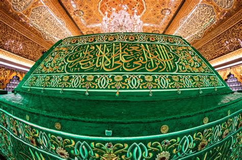 New Kiswa Of Al Abbas Holy Shrine Installed On The Holy Grave Shia Waves