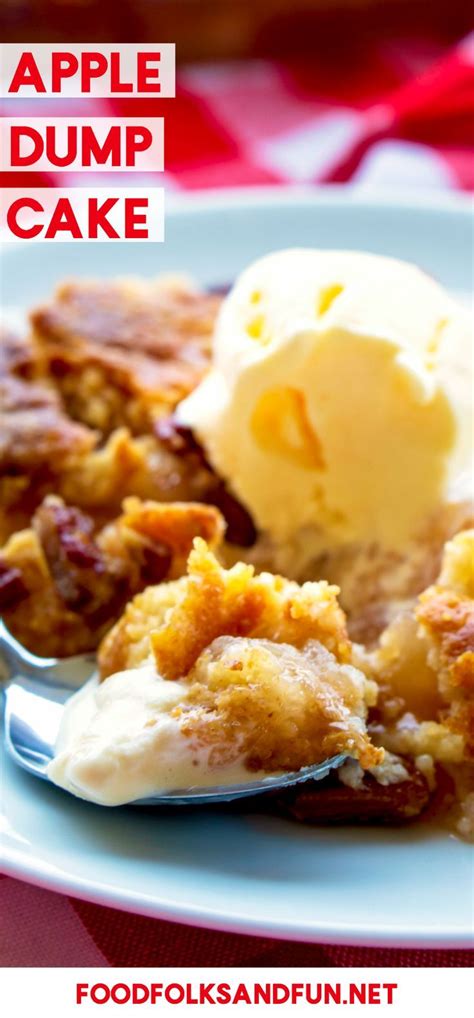 Apple Dump Cake Is An Easy And Irresistible Fall Dessert Thats Made