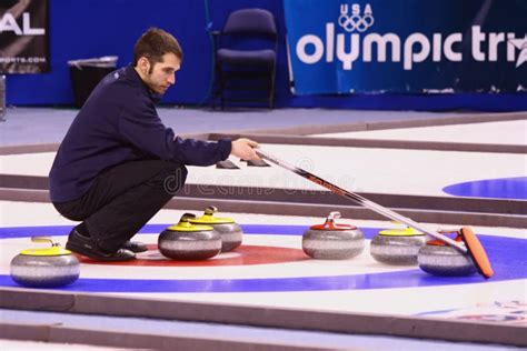 Jason Smith Us Olympic Curling Athlete Editorial Photo Image Of