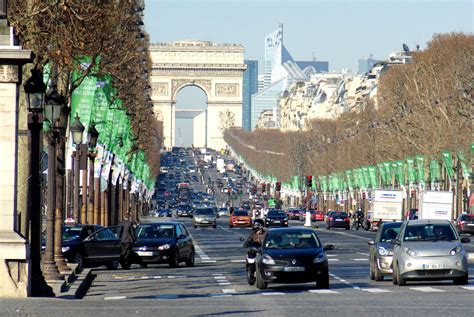 Avenue Des Champs Élysées Paris French Moments