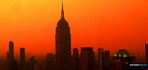 New York City Skyline Turned In Apocalyptic End Times Nightmare As