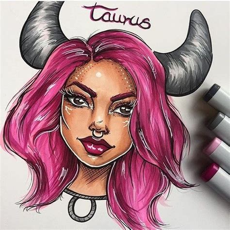 Pin By Veronica Lopez On My Polyvore Finds Taurus Art Zodiac Art