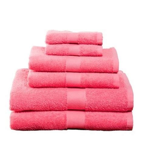 Pink Bath Towels Stones Finds