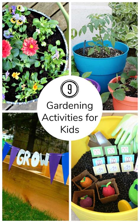 9 Now Ideas Gardening Activities For Kids Make And Takes