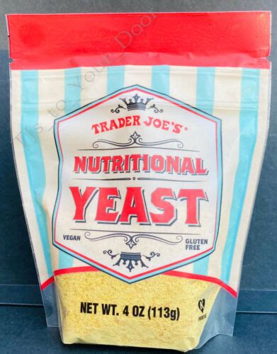 Trader Joes Nutritional Yeast Vegan Gluten Free 1 Or 2 Bag Pack