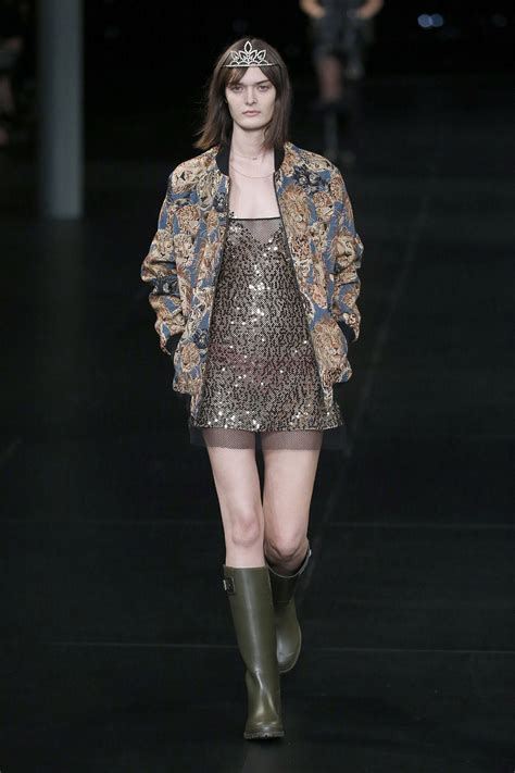 Saint Laurent Ready To Wear Fashion Show Collection Spring Summer Presented During Paris