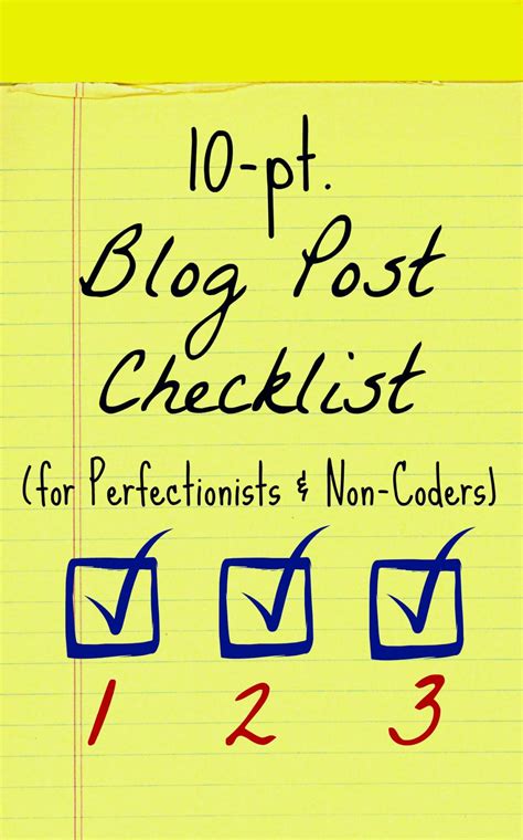 10 Point Blog Post Checklist Clarity Creative Group Blog