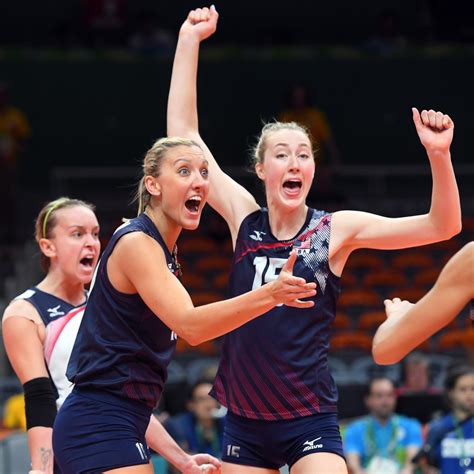 olympic indoor volleyball 2016 women s medal winners scores and results bleacher report
