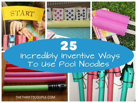25 Incredibly Inventive Ways To Use Pool Noodles