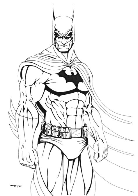 Free Printable Batman Coloring Pages For Kids