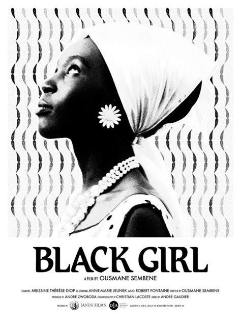 Black Girl Dir Ousmane Sembène 1966 Poster Omg Posters Movie