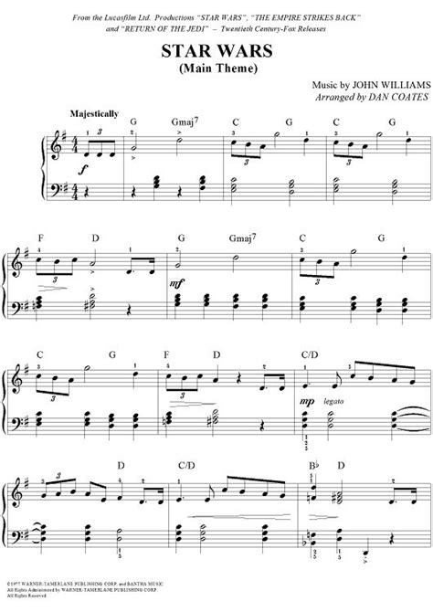 Here you will find my easy free trumpet sheet music scores with popular melodies. Star Wars (Main Theme) in 2020 | Star wars sheet music, Sheet music, Trumpet sheet music