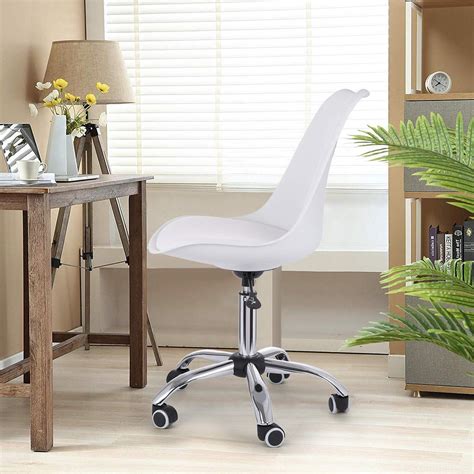 Belleze Mid Back Desk Task Office Chair Padded Seat Lumbar Support