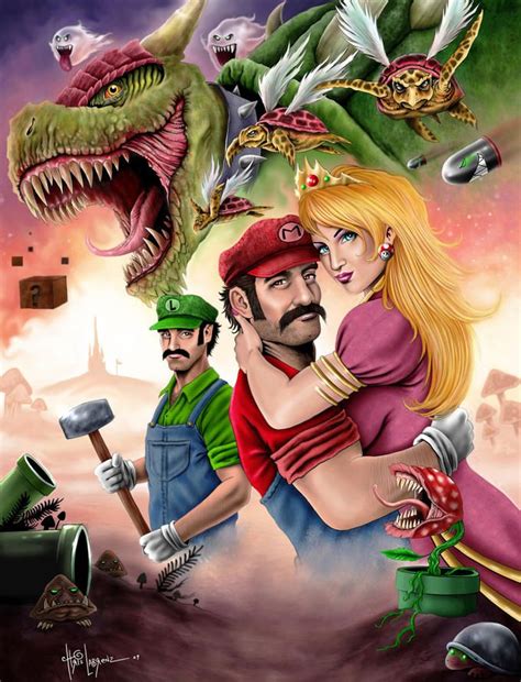 Realistic Mario Mario Fan Art Mario Bros Brothers Artwork