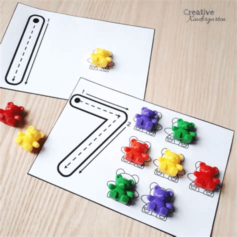 Use Math Manipulated Like Counting Bears To Practice Counting 11