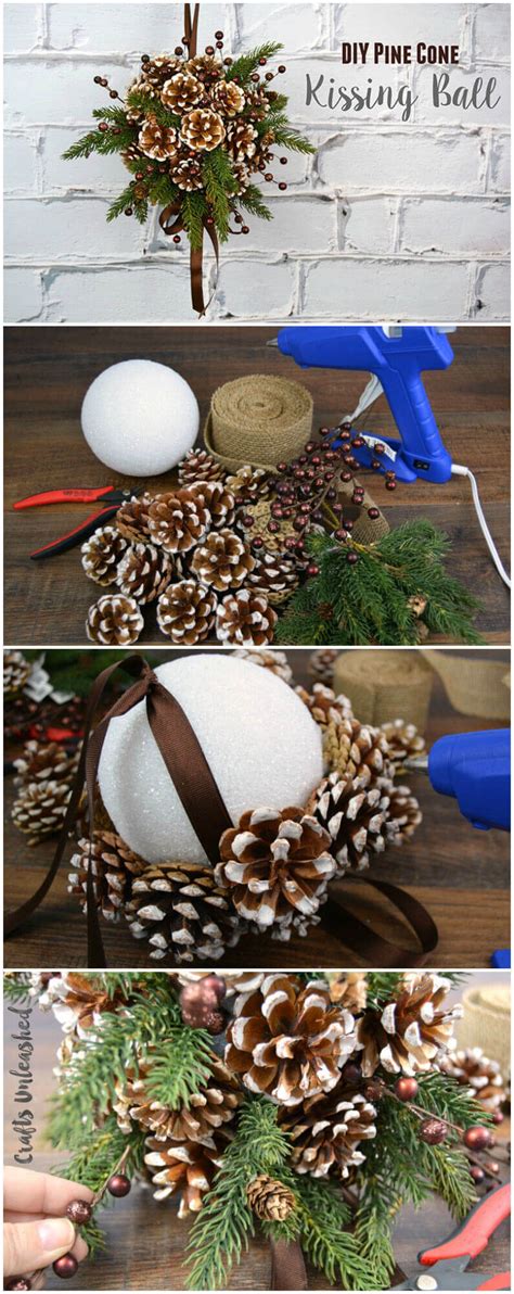 21 Best Diy Pine Cone Craft Ideas Homemade Christmas Decorations