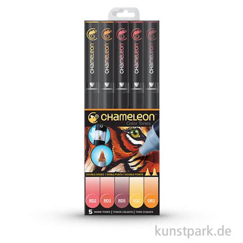 Chameleon Pen Set 5 Warm Tones