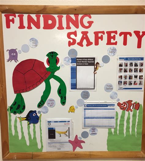 My Safety Board Workplace Safety Bulletin Boards Safety Week