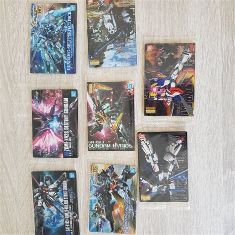 Part Gundam Gunpla Package Art Collection