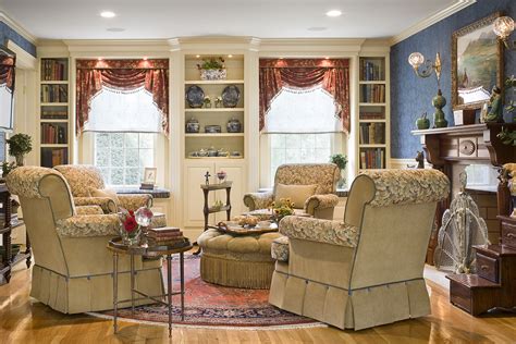 Traditional English Living Room Gallery Boston Design