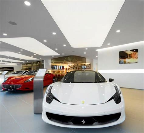Stretch Ceilings Me Limited Led Lighting For Car Showrooms And Photo