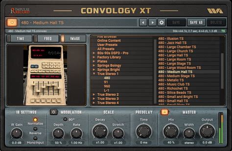 Convology Xt Complete By Wave Arts Reverb Plugin Vst Vst Audio Unit Aax