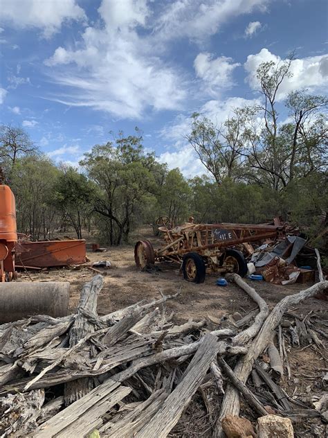 Scrapyard At My Work On A Outback Farm Bullarah Nsw Rpics