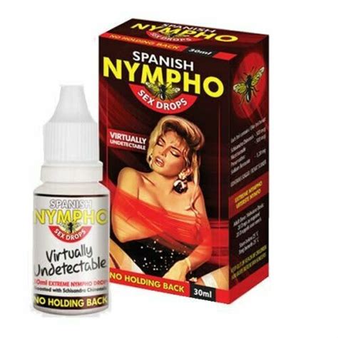 nympho spanish sex drops 30ml bottle