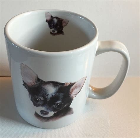 Chihuahua Dog Coffee Mug Ceramic Dog Lover Large Cup Breed Info Ebay