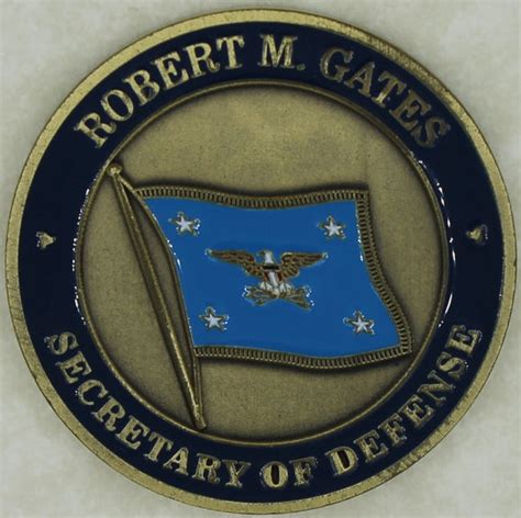Secretary Of Defense Robert M Gates Challenge Coin Rolyat Military