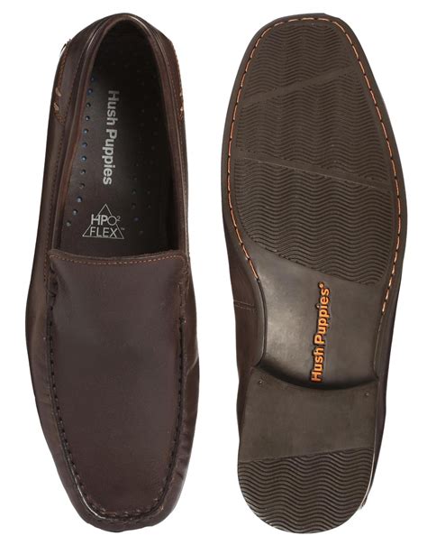 In 1958 hush puppies created the world's first casual shoe, signaling the beginning of today's relaxed style. Lyst - Hush Puppies Slip On Shoes in Brown for Men