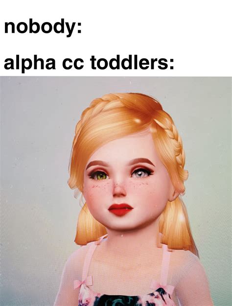 Sims 4 Child Cc Alpha Kjaml